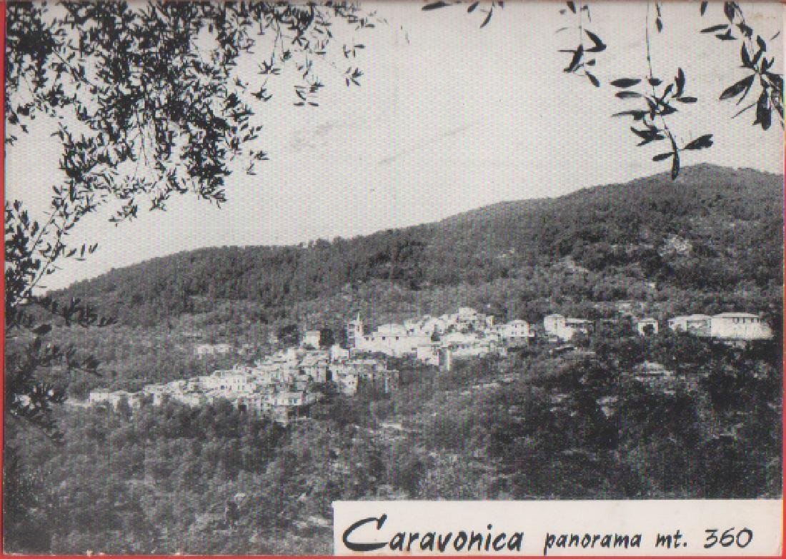 Caravonica. mt. 360 (IM). Panorama. Non viaggiata. Originale