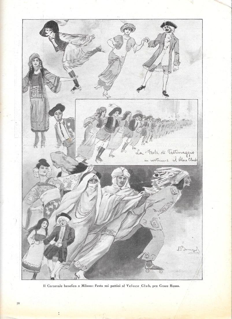 Carnevale benefico a Milano / Cimitero di Ghadames / Donne …