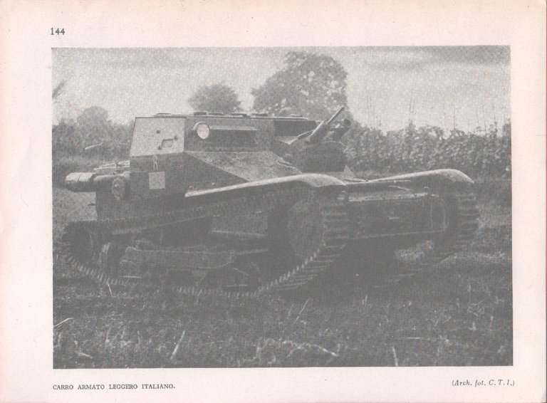 Carro armato leggero italiano (CV L3-35)/ Carro italiano tipo 4. … | Immagine Gallery 1