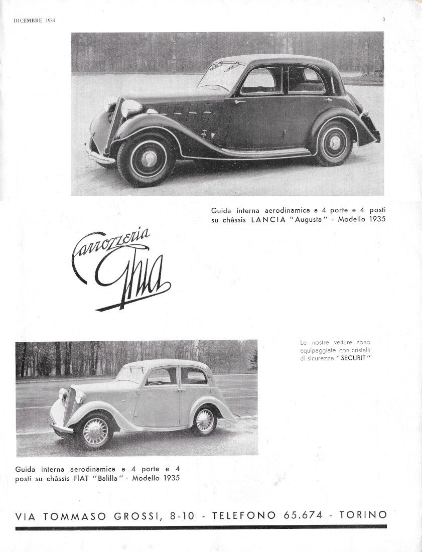 Carrozzeria Ghia, Torino / Metalrose altri metalli antifrizione - Advertising …