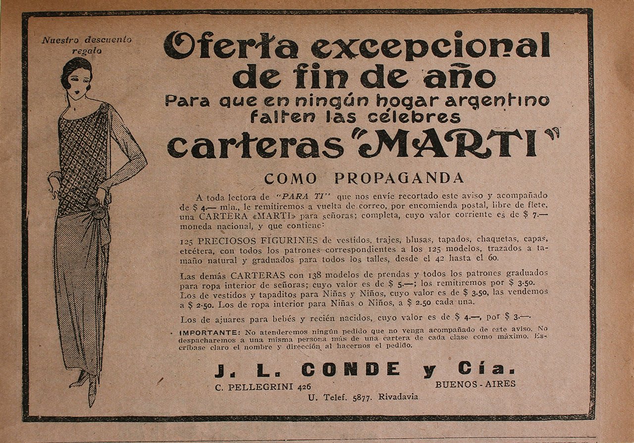 Carteras Marti. J.L. Conde y Cia. Buenos Ayres - Advertising …