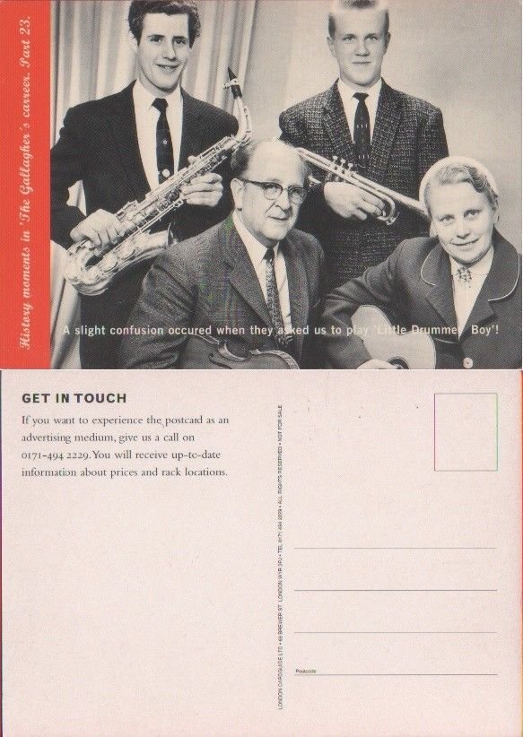 Cartolina - History moments in "The Gallagher's career". Part 23