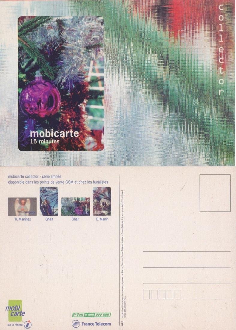 Cartolina - Mobicarte. France Telecom. Artista Ghait