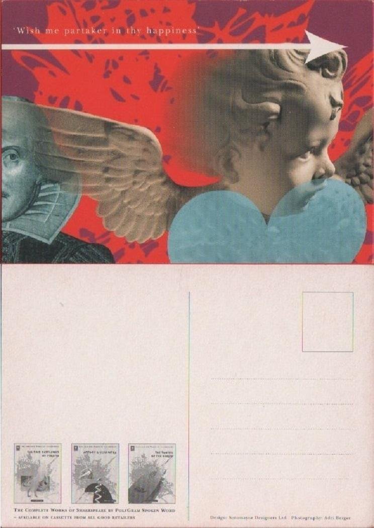 Cartolina - Wish me partaker in happiness. Cassette PolyGram opere …