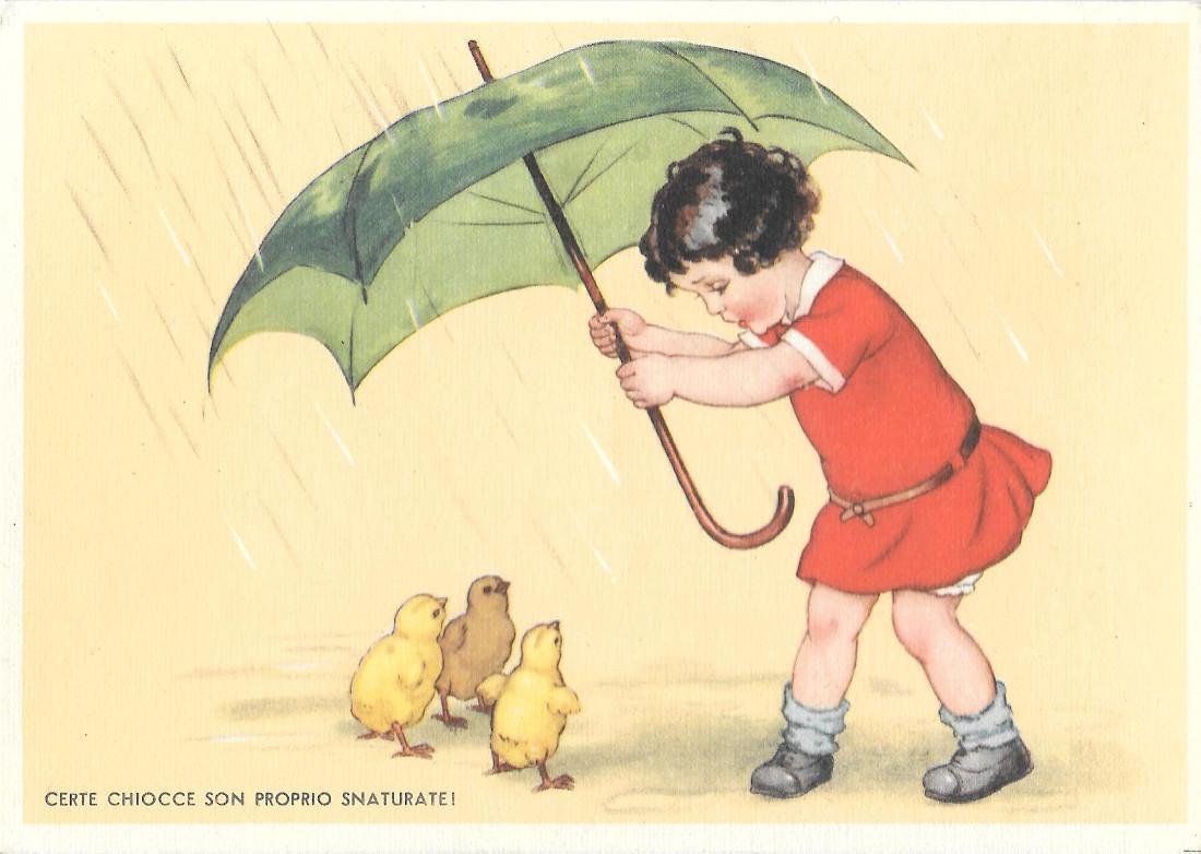 Certe chiocce son proprio snaturate!. Non viaggiata