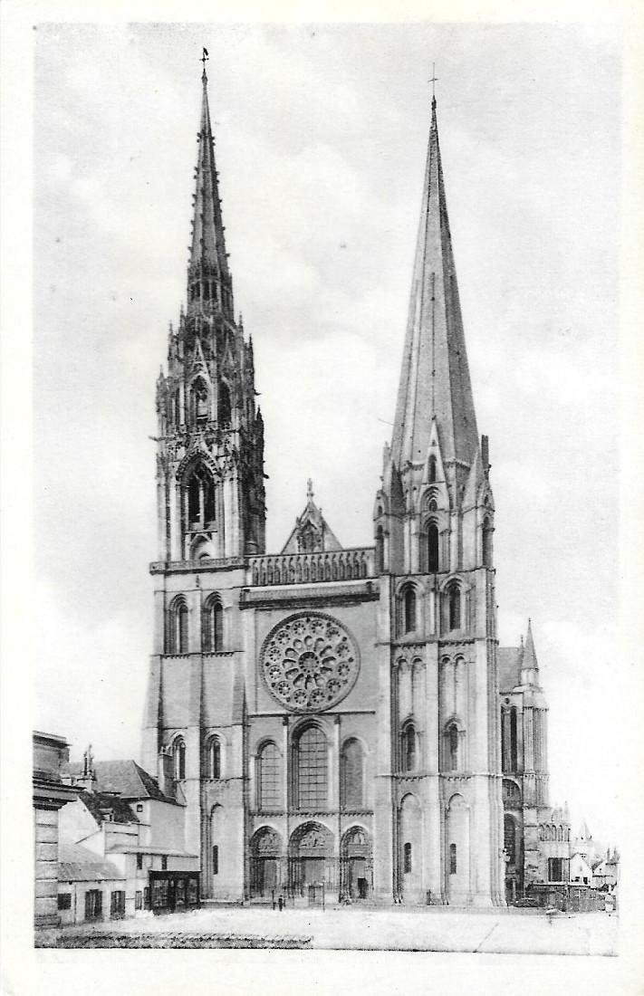 Chartres. La Cathedrale, la facade. Non viaggiata | Immagine principale