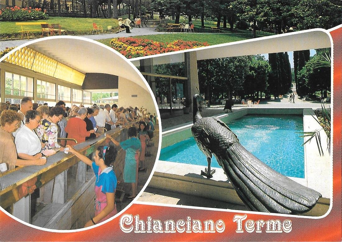 Chianciano Terme (BS). Collage. Non viaggiata