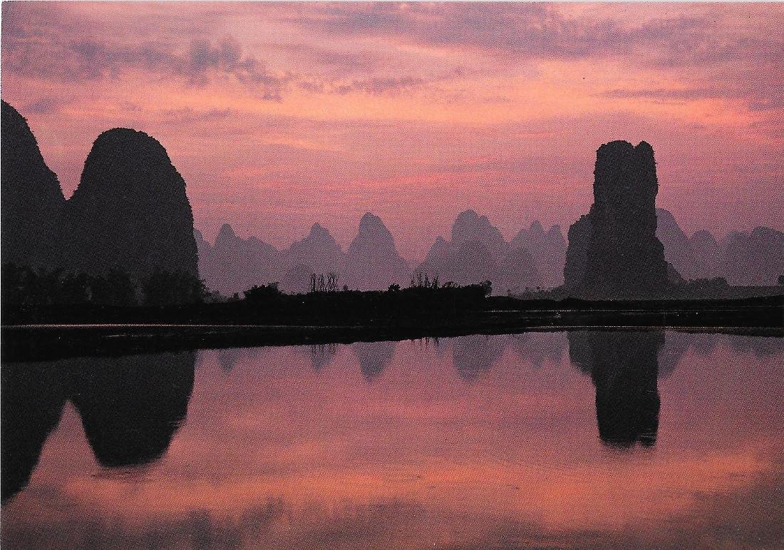 China. Guilin. Morning in Qingyadu. Non viaggiata