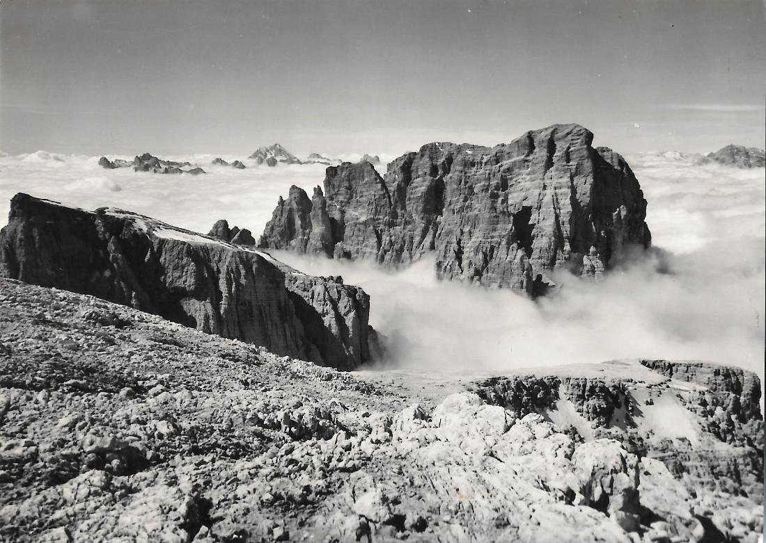 Cima Dodici. da M. Popera. Non viaggiata