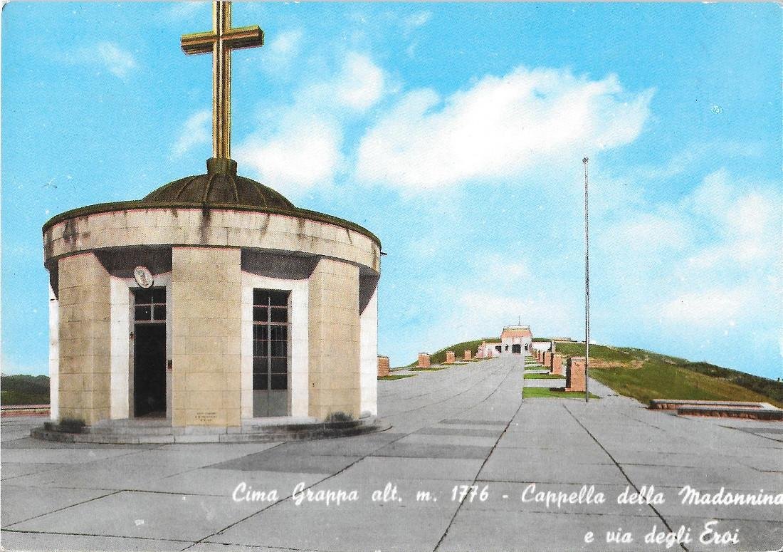 Cima Grappa. Cappella della Madonnina e Via degli Eroi. Non …