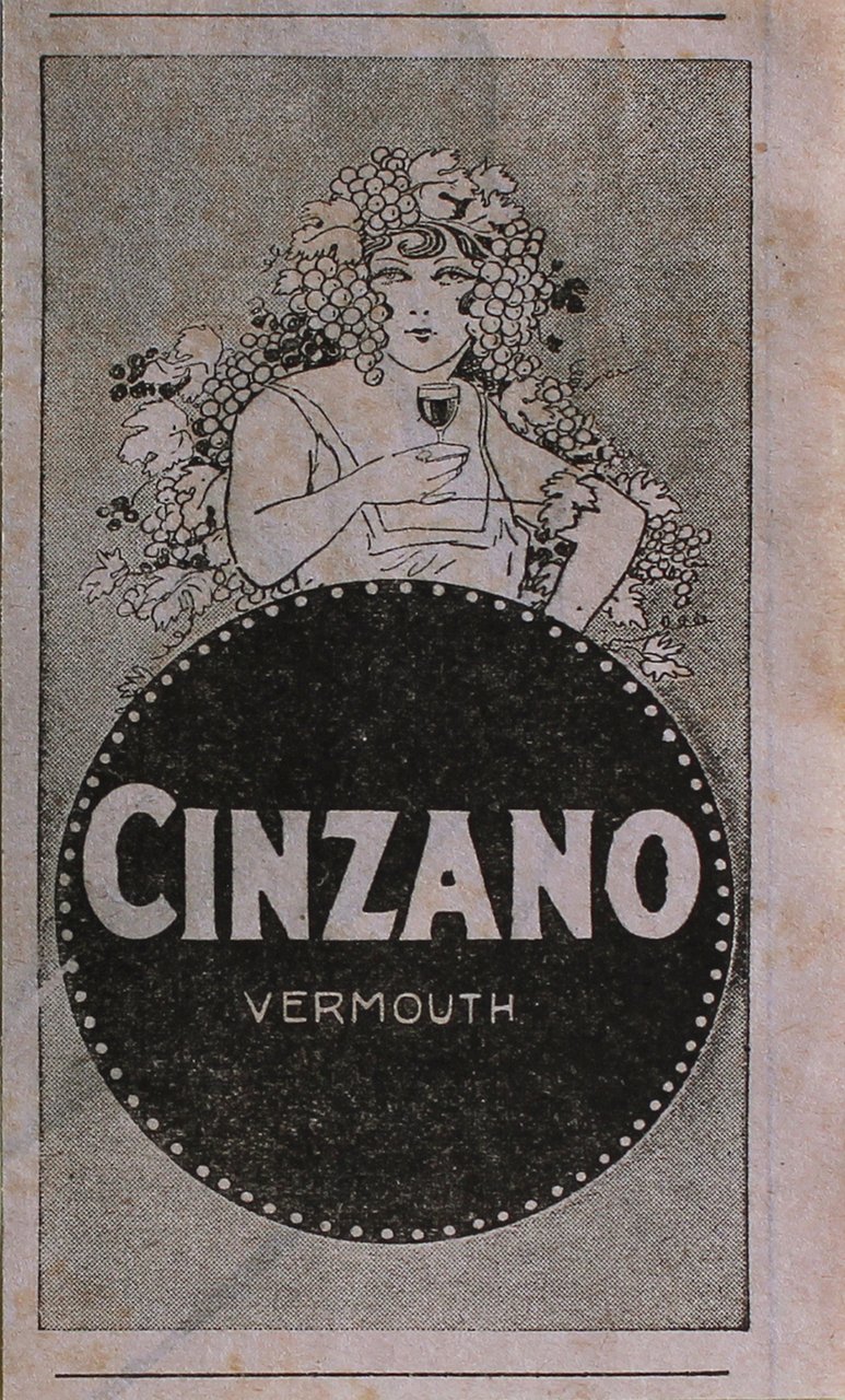 Cinzano vermouth (Argentina) - Advertising 1922