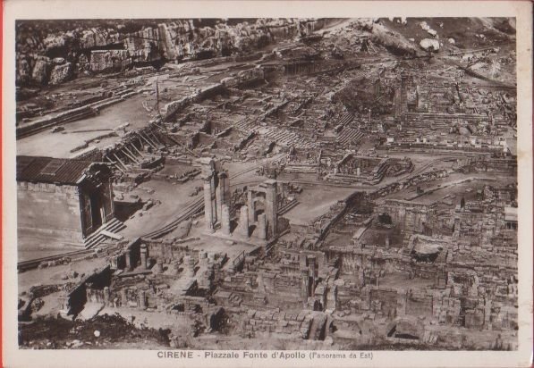 Cirene (occupazione). Piazzale Fonte di Apollo