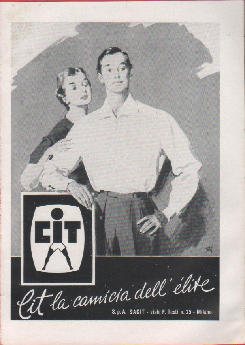 Cit la camicia dell'elite. Pubblicita 1959