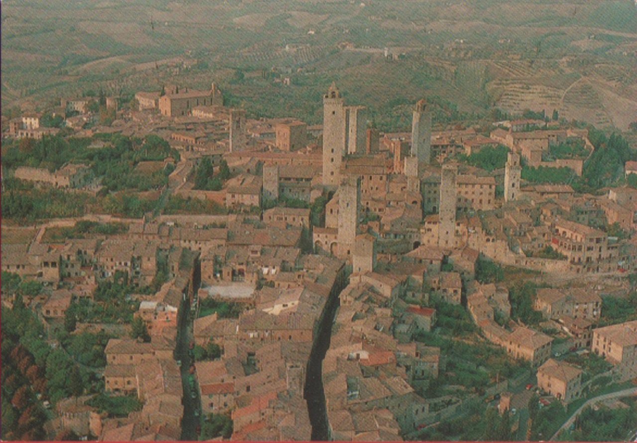 Citta di S.Gimignano. Panorama