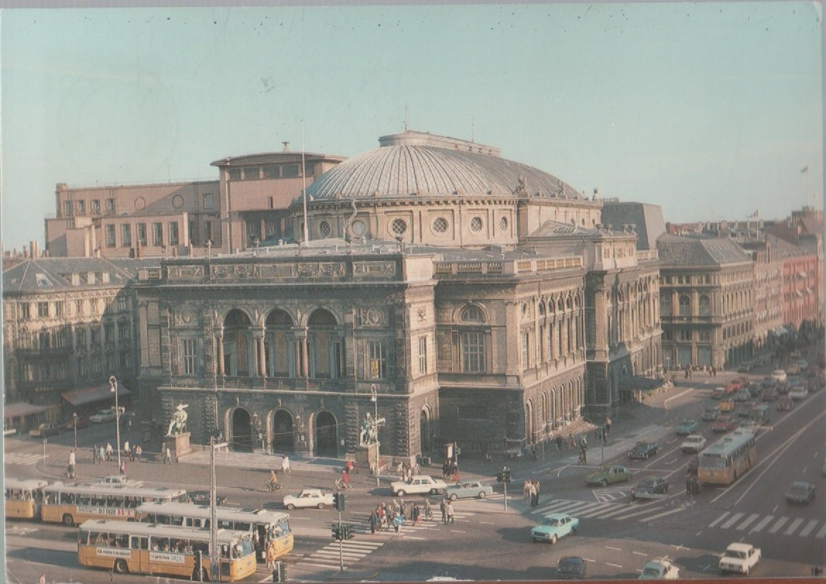 Copenhagen. The Royal Theatre. Viaggiata 1980