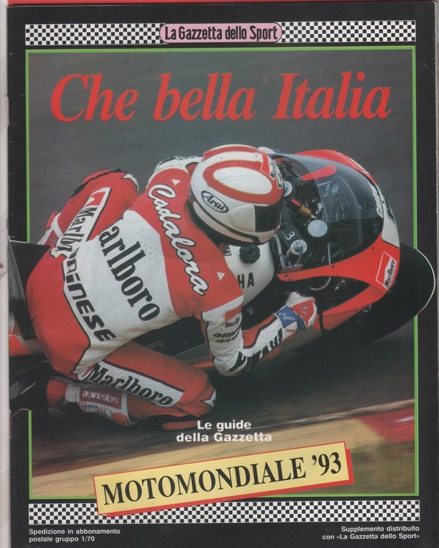 Coraggio Ferrari/Che bella Italia. Supp.  Gazzetta dello Sport 12/3/1993