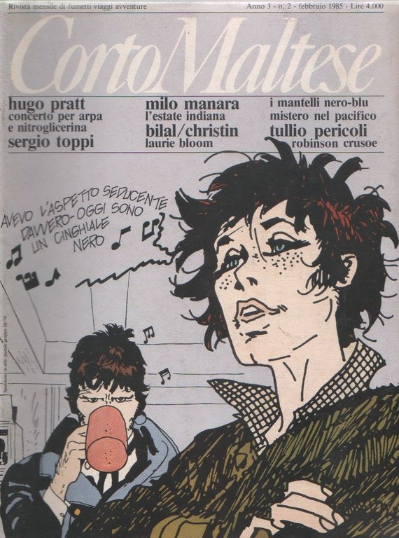 Corto Maltese. Anno 3, n. 2, febbraio 1985