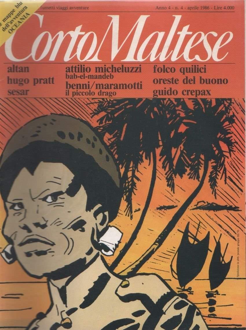 Corto Maltese. Anno 4, n. 4, aprile 1986
