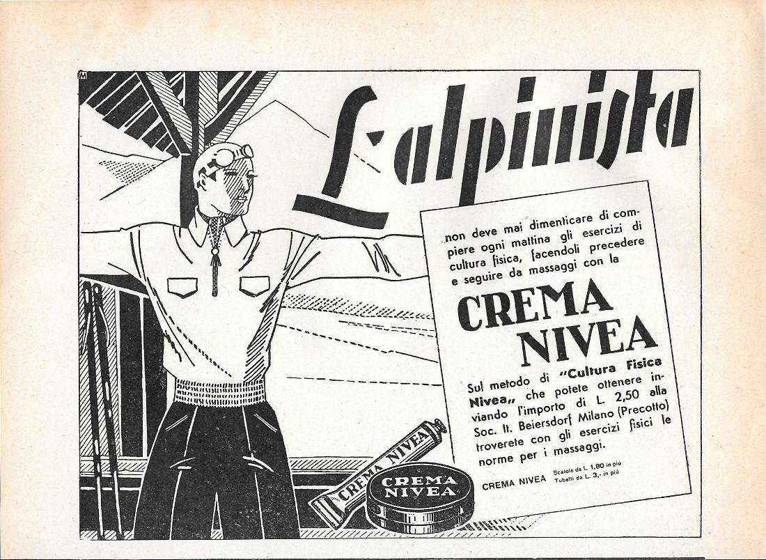 Crema Nivea. Advertising 1935