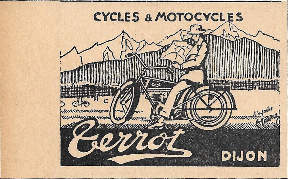 Cycles &amp; Motocycles Terrot Dijon - Advertising 1928