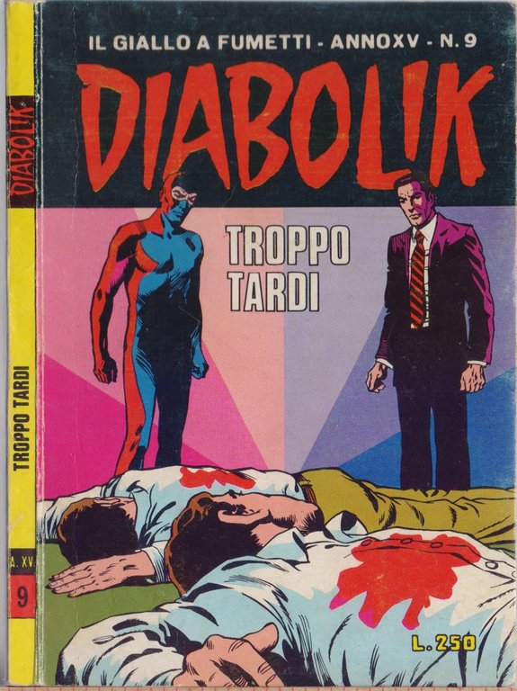 Diabolik Troppo tardi - Anno XV Nr. 9 | Immagine Gallery 2