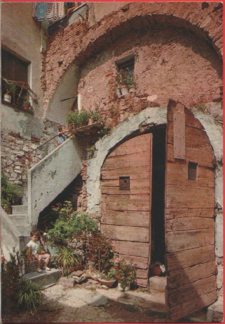 Diano Castello (IM). Scorcio. Non viaggiata, originale