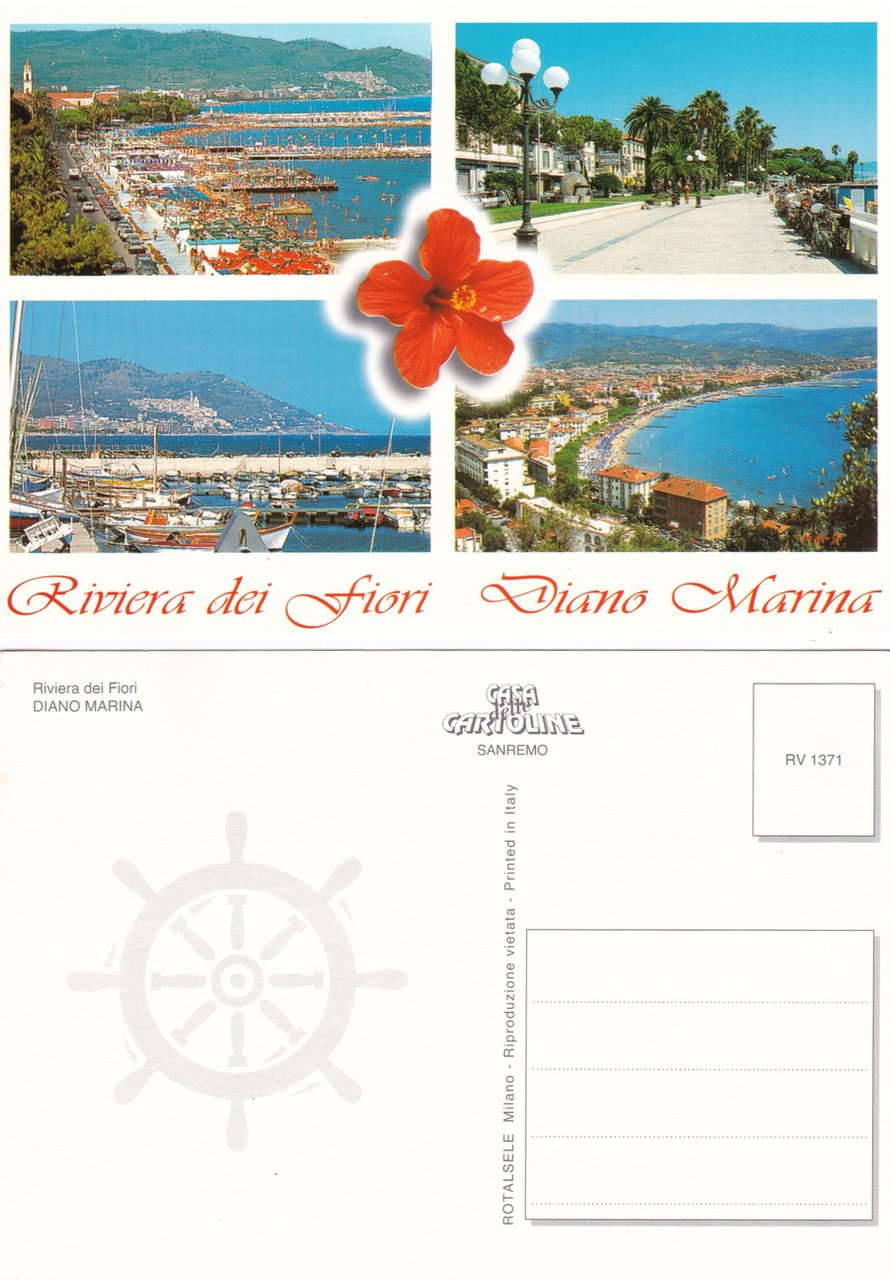 Diano Marina (IM). Quattro vedute. Non viaggiata