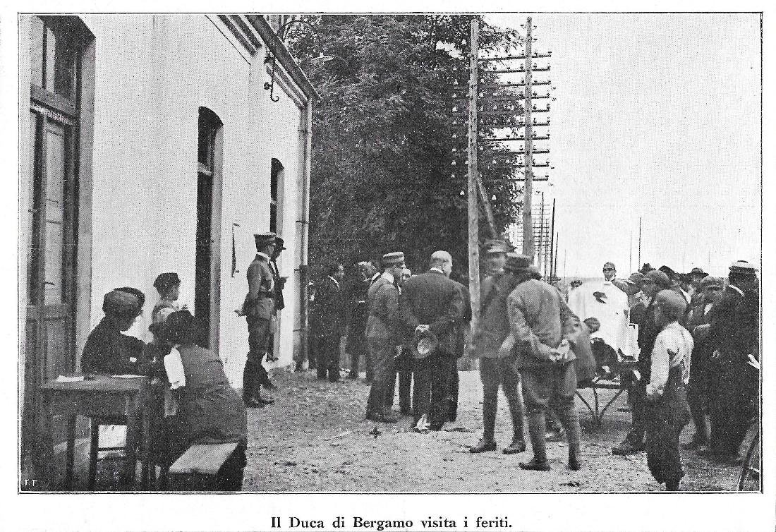 Disastro ferroviario a Mestre. Il duca di Bergamo visita i …