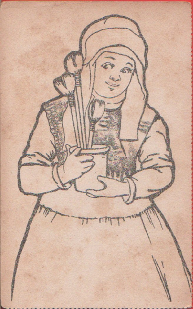 Donna olandese - Non viaggiata