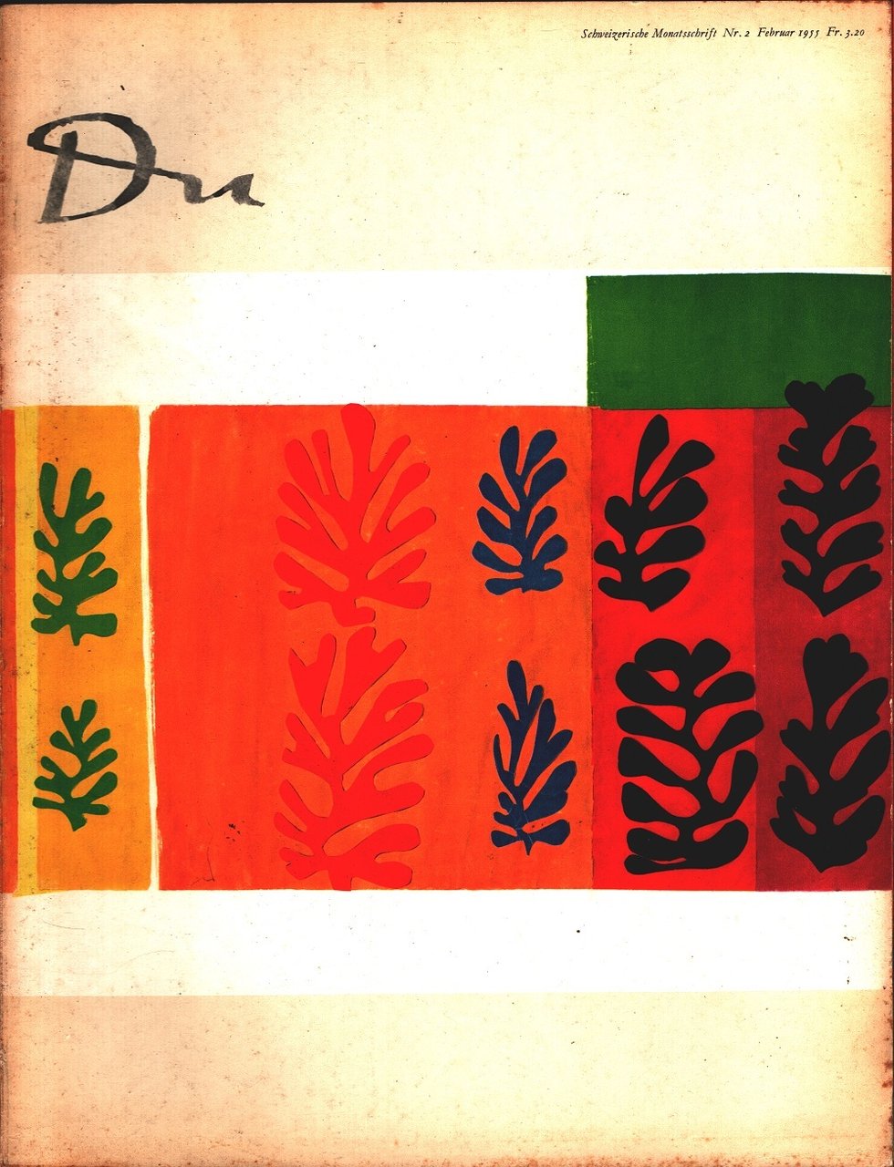 Du Kulturelle Monatsschrift. Februar 1955 n. 2