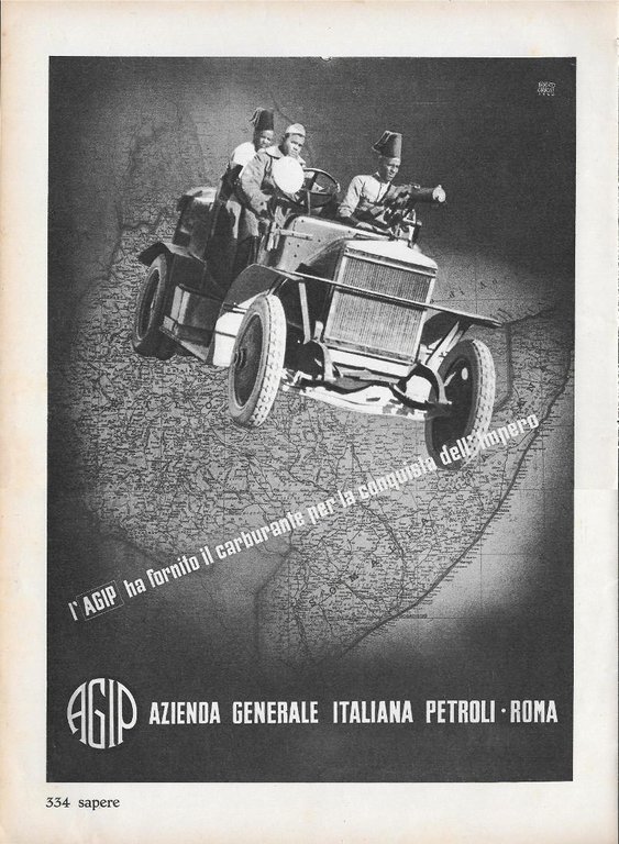 Ducati Condensatori / AGIP - Azienda Generale Italiana Petroli. Advertising …