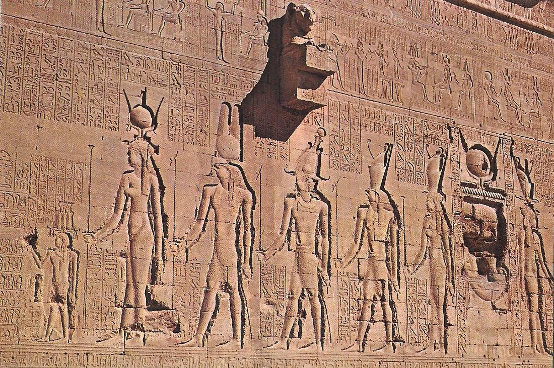 Egypt. Procession of God on the South Wall. Non viaggiata