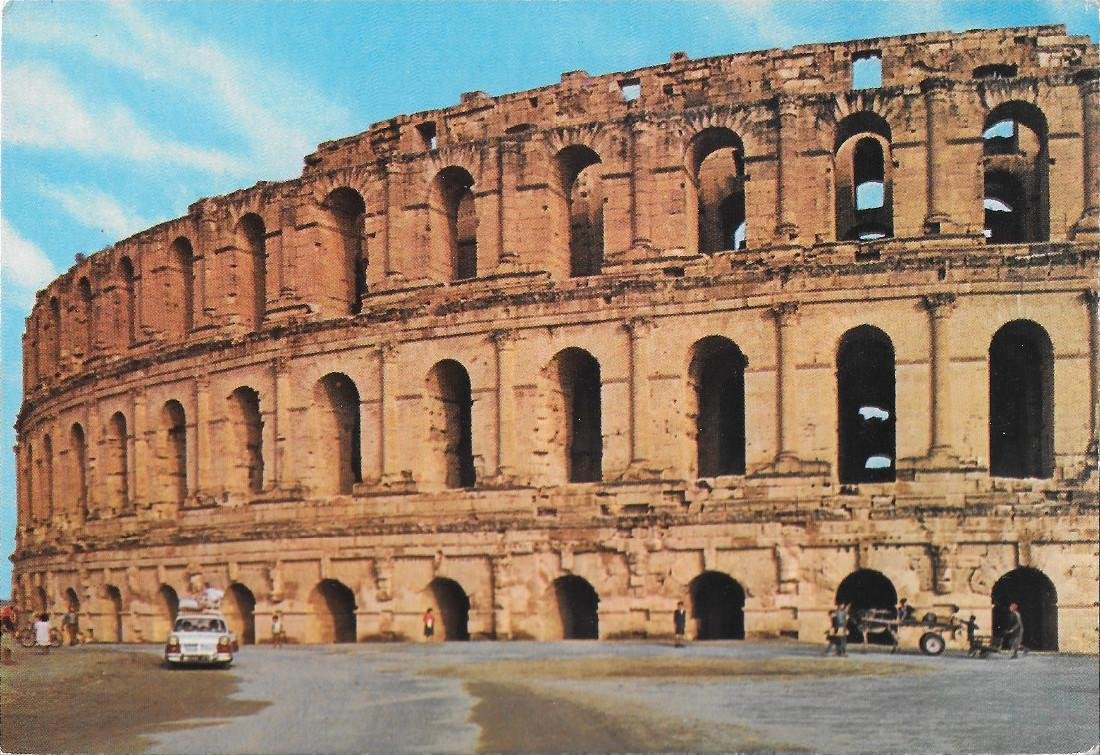 El Djem. Roman Amphitheatre. Non viaggiata