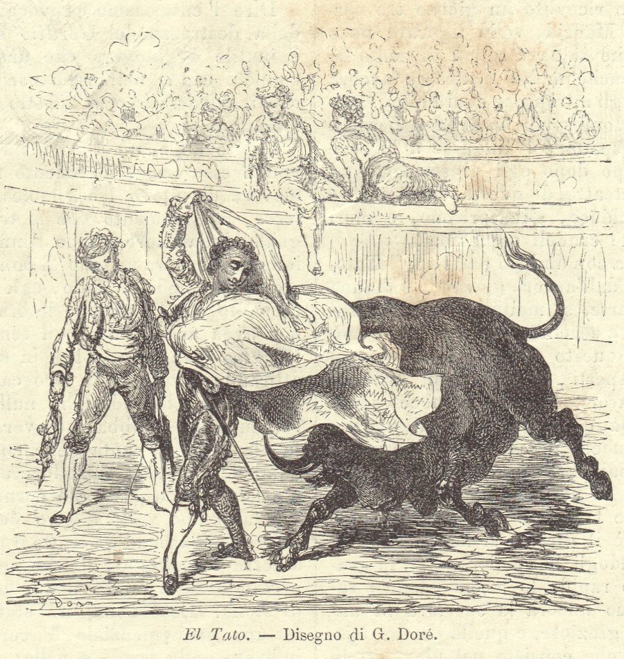 El Tato (Spagna). Illustrazione 1864, ill. G. Doré