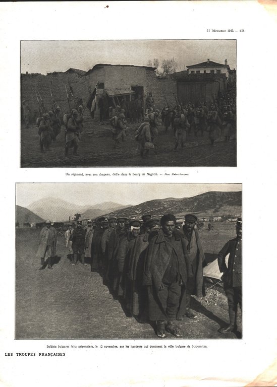 En Macedonie avec les troupes francais (WWI). Immagine 1915, 2 …