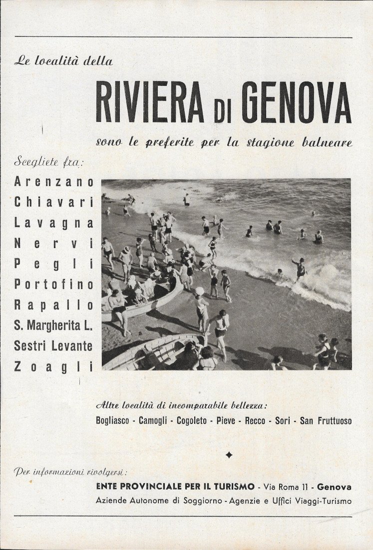 ENIT Riviera di Genova - ENIT Alto Adige - Advertising …