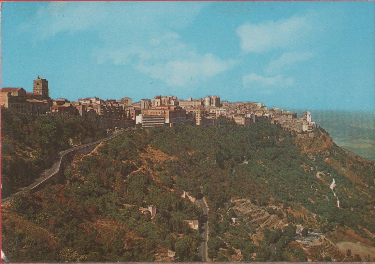 Enna. Panorama Non viaggiata