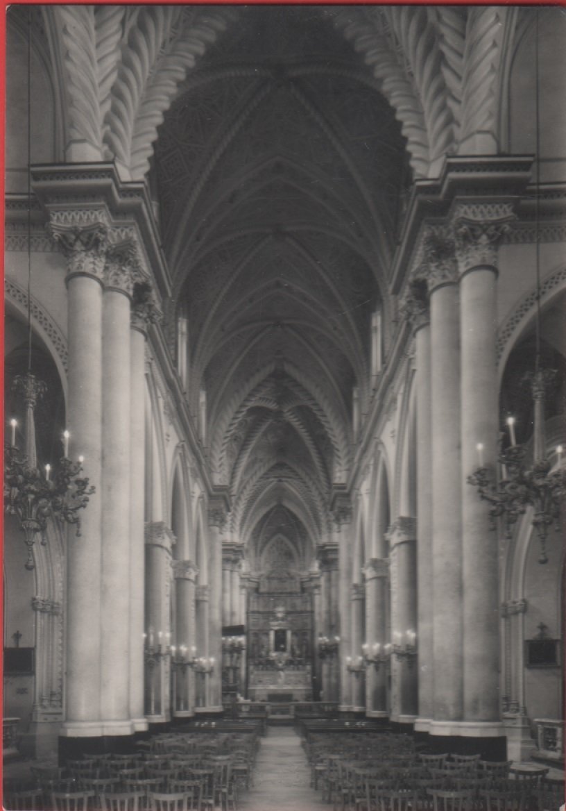 Erice (TP). Duomo. Interno. Non viaggiata