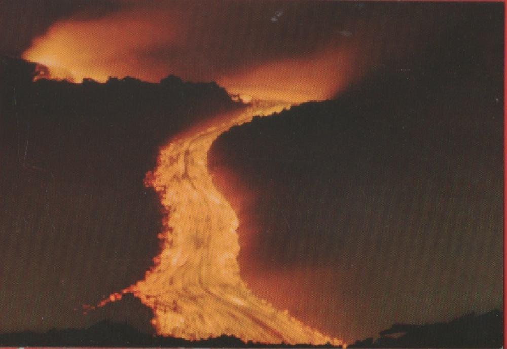 Etna. Colata lavica. Non viaggiata