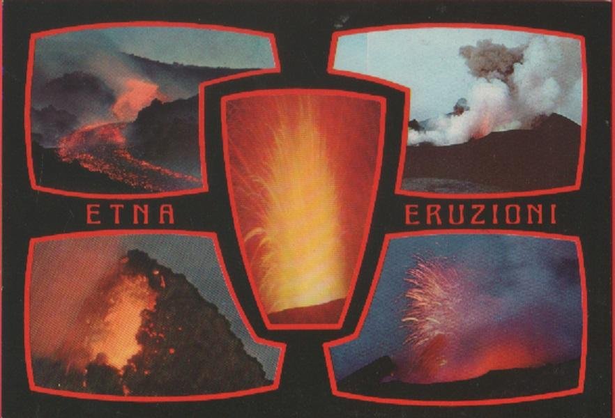 Etna. Eruzioni. Non viaggiata