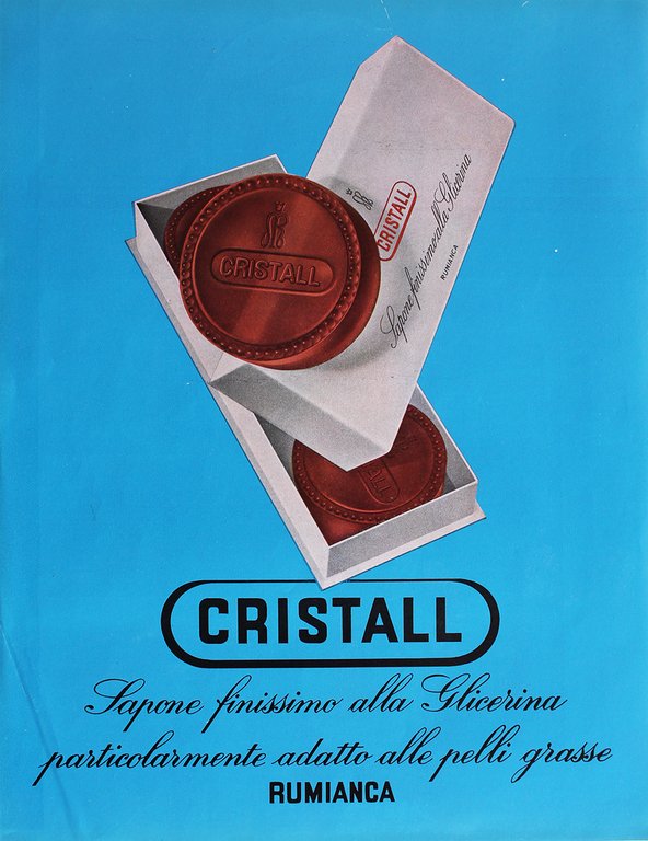 Fabrique d'horlogerie Angelus/Cristall sapone finissimo Rumianca. Advertising 1960