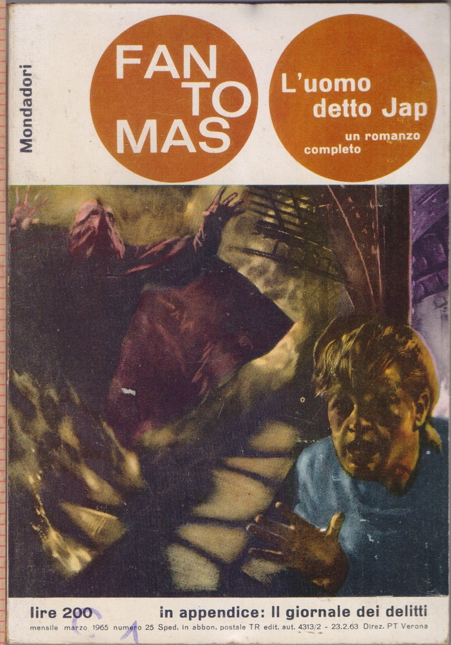 Fantomas L'uomo detto Jap - Pierre Souvestre Marcel Allain