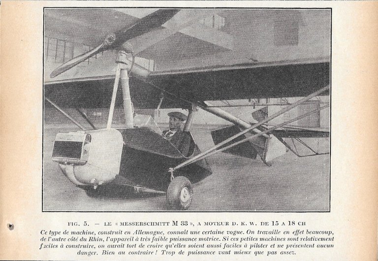 Farman 190 a moteur Titan de 230 CH / Messerschmitt …