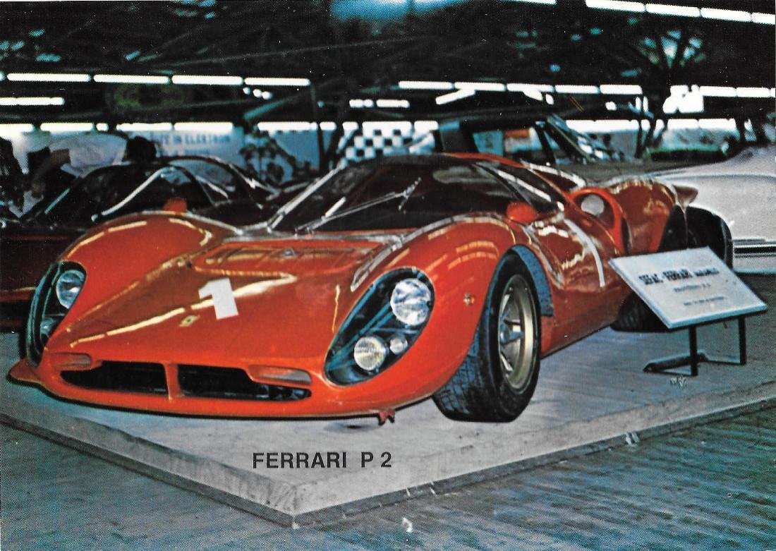 Ferrari P2. Non viaggiata