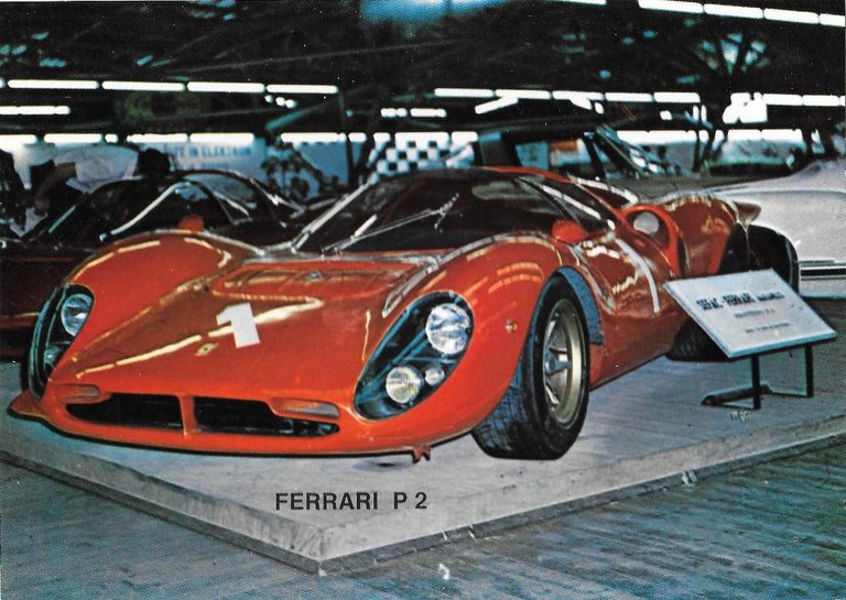 Ferrari P2. Non viaggiata