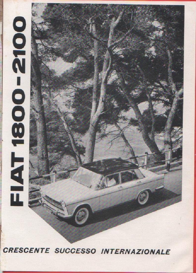 Fiat 1800-2100. Pubblicita 1959