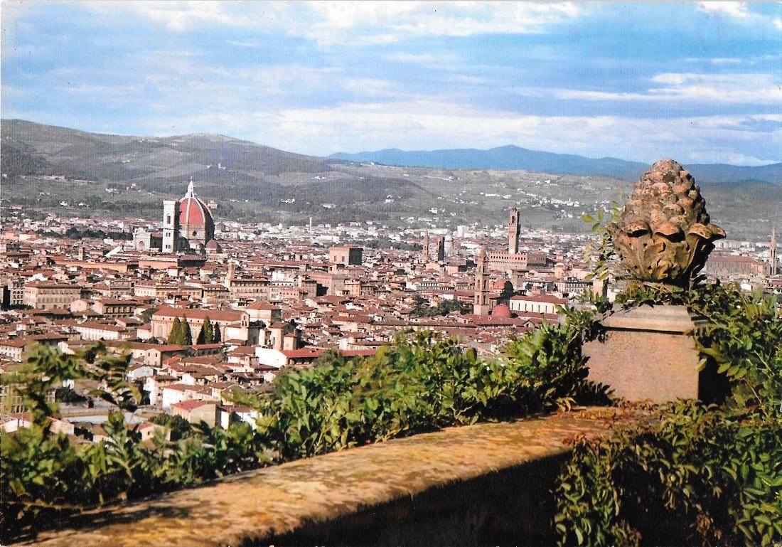 Firenze. Panorama. Non viaggiata