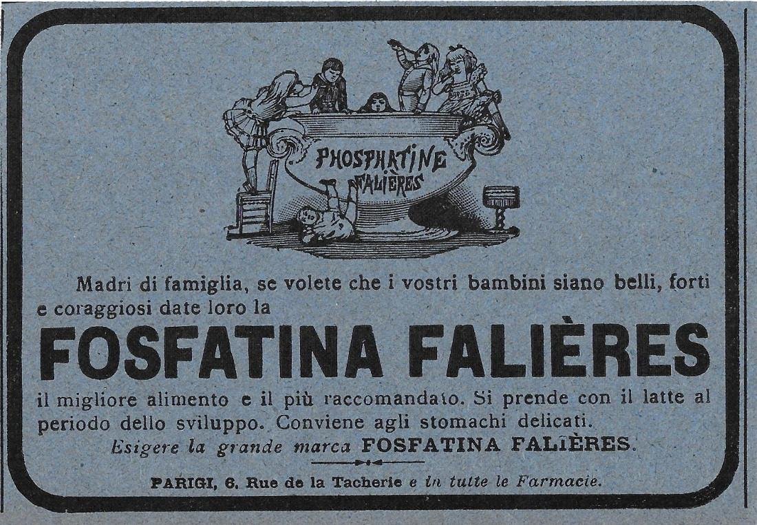 Fosfatina Falières. Advertising 1920 | Immagine principale