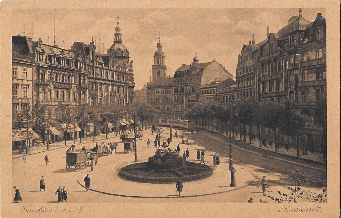 Frankfurt am Main. Rossmarkt. Non viaggiata
