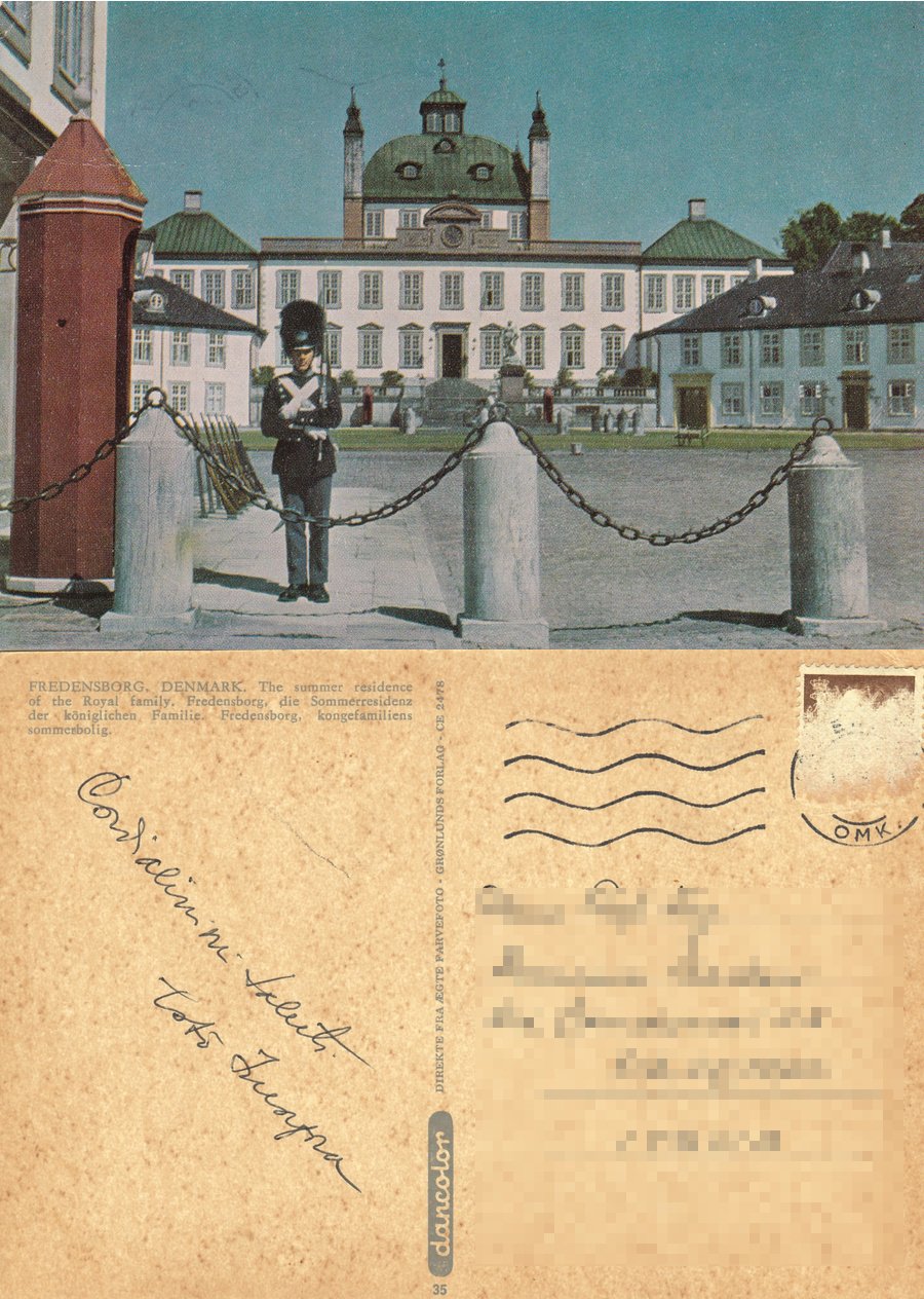 Fredensborg (Denmark) The summer residence of the Royal family. Viaggiata